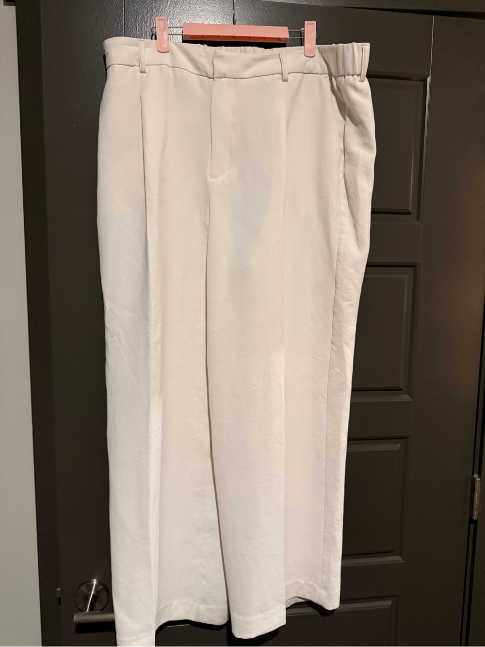 Target A New Day Ivory Wide-Leg Trousers